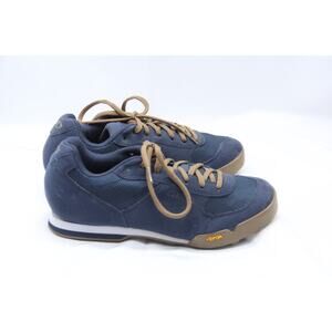 Giro Rumble VR Cycling Shoes Mens 6.5 Navy Blue Mountain Biking Vibram Suede
